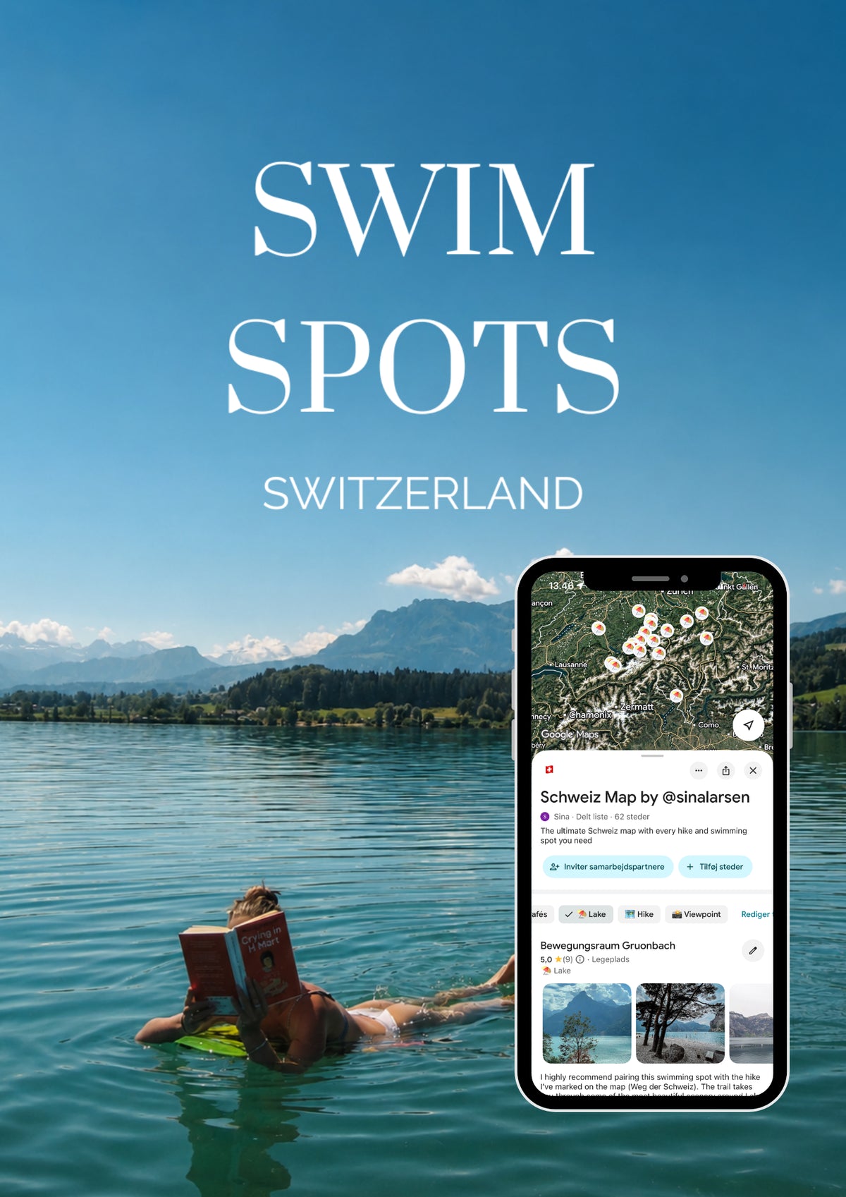 Switzerland Map by Sina