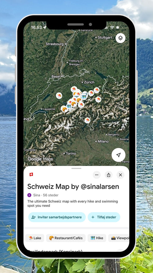 Switzerland Map + Itinerary Bundle — Best Value