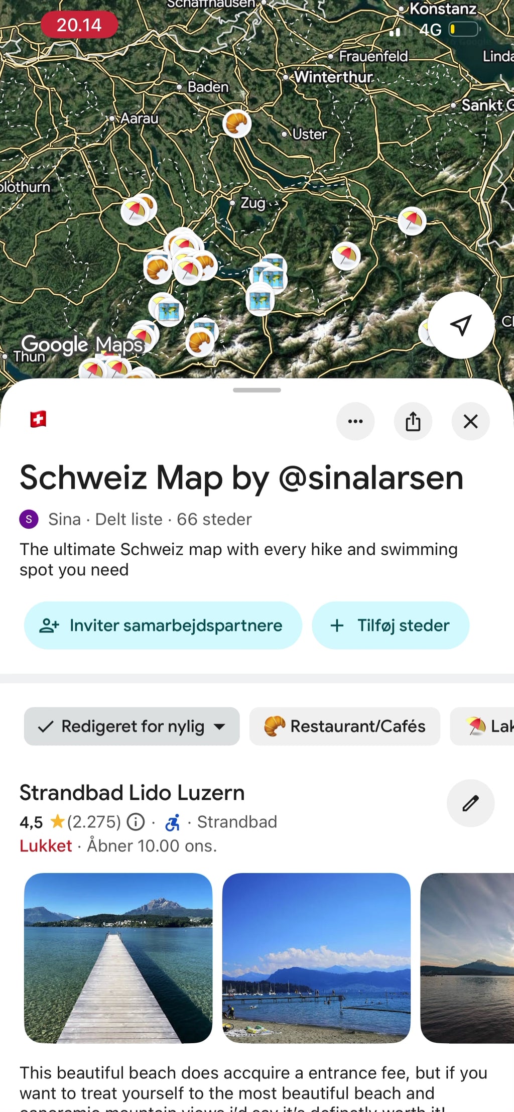 Switzerland Map by Sina
